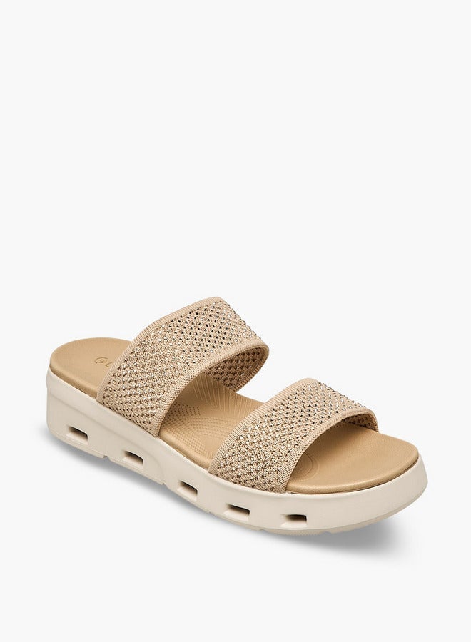 Le Confort Women Embellished Flyknit Sandals Ramadan Collection - Image 3